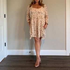 Denim & Supply Ralph Lauren Cream Floral Dress